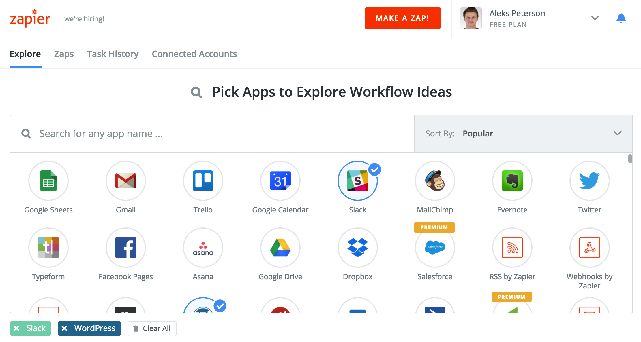 zapier screenshot