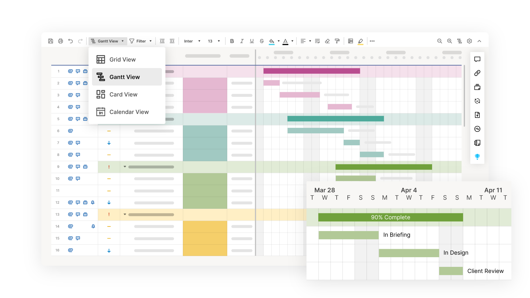 smartsheet dashboard as trello alternative