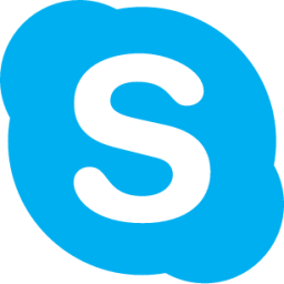 Skype logo.