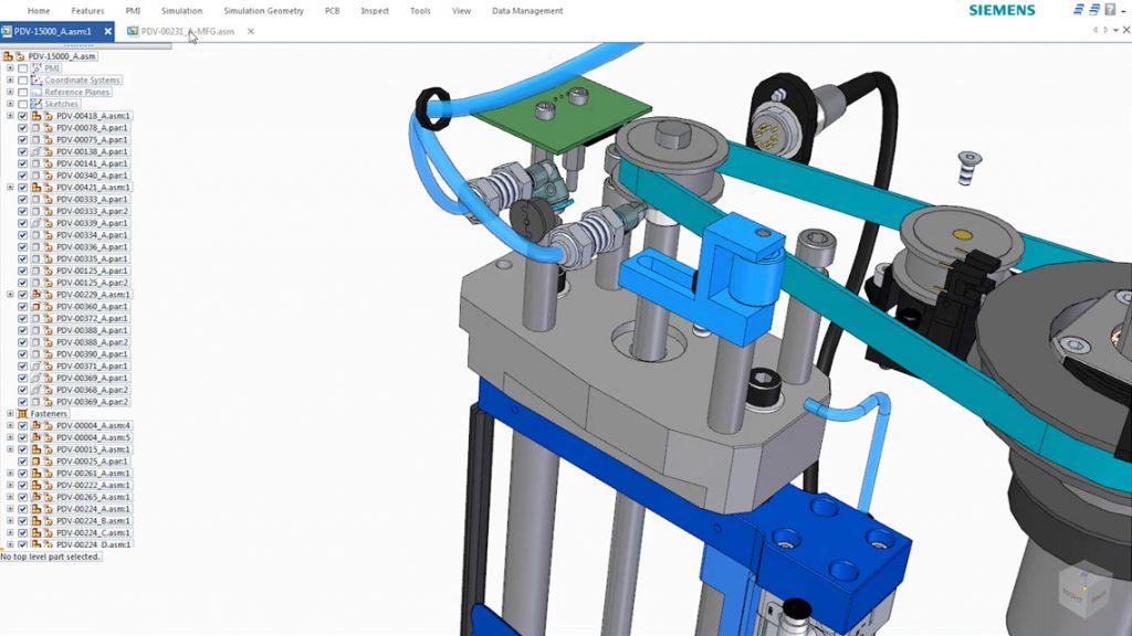 Solid Edge CAM pro CAD:CAM software screenshot