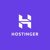 Hostinger logo.