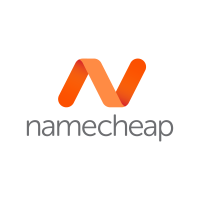 Namecheap logo.