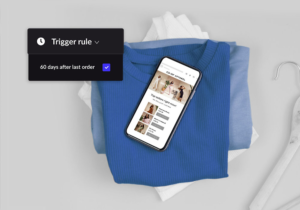 Lightspeed add showing pop-up for marketing trigger for latent customers