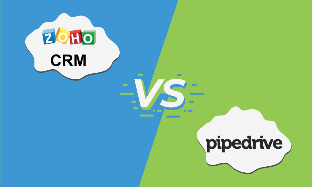Zoho CRM vs Pipedrive.