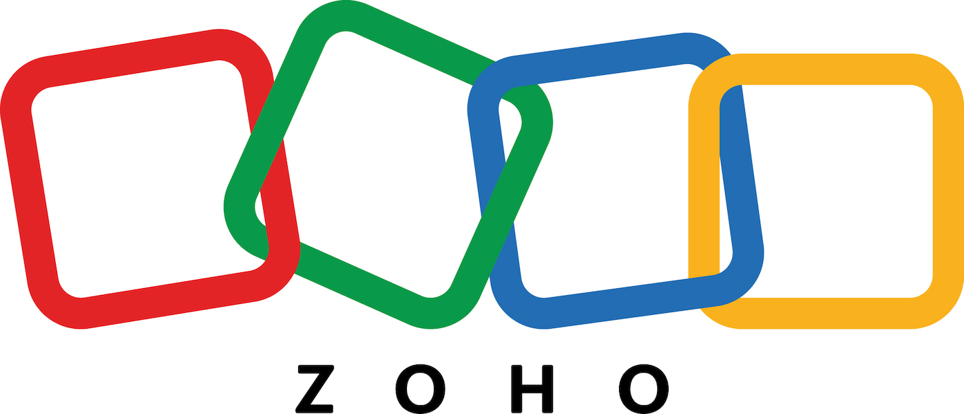 Zoho logo.