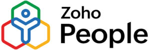 Zoho People logo.