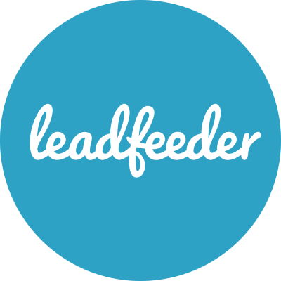 LeadFeeder logo.