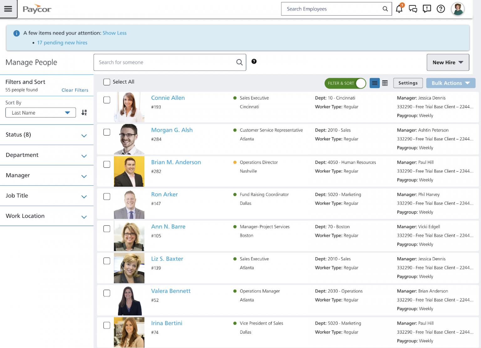 Best Human Resources (HR) Software for Small Businesses in 2024