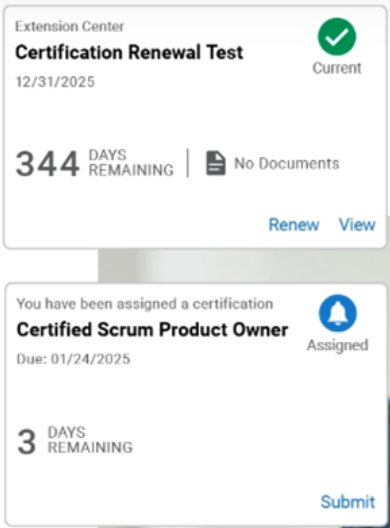 Paycom certification tracking alerts