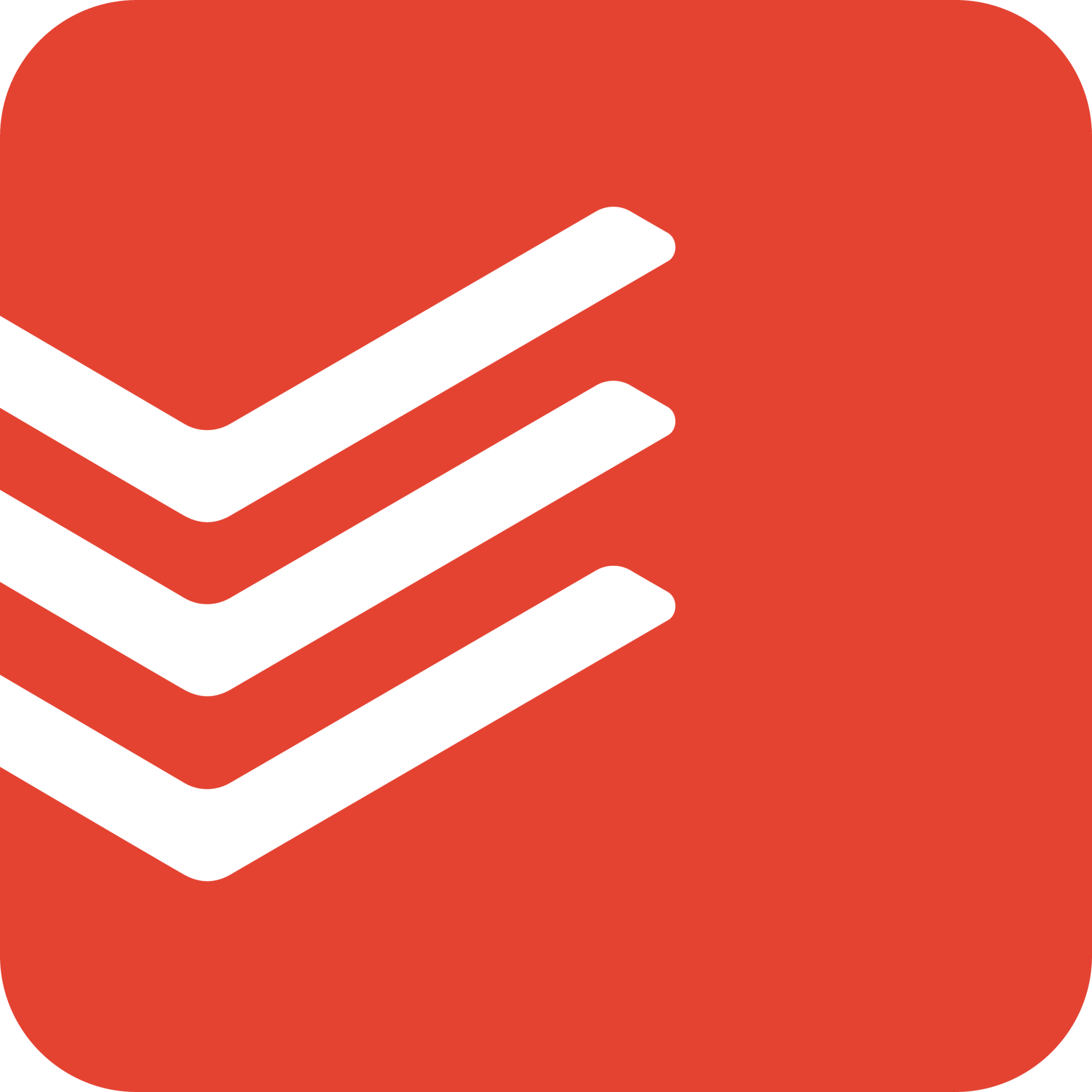 Todoist logo.