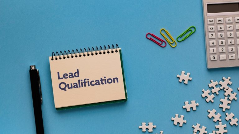 Lead qualification concept image.