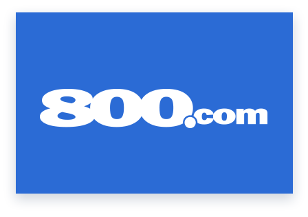 800.com logo.