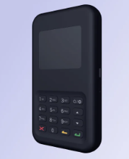 Stripe mobile card reader with PIN pad by BBPOS