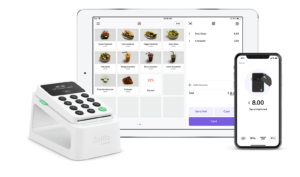 paypal zettle pos on iphone and tablet plus card reader