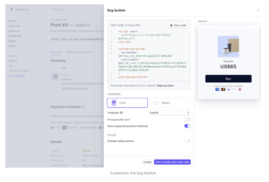 Stripe Developer toolkit for advanced custom checkout