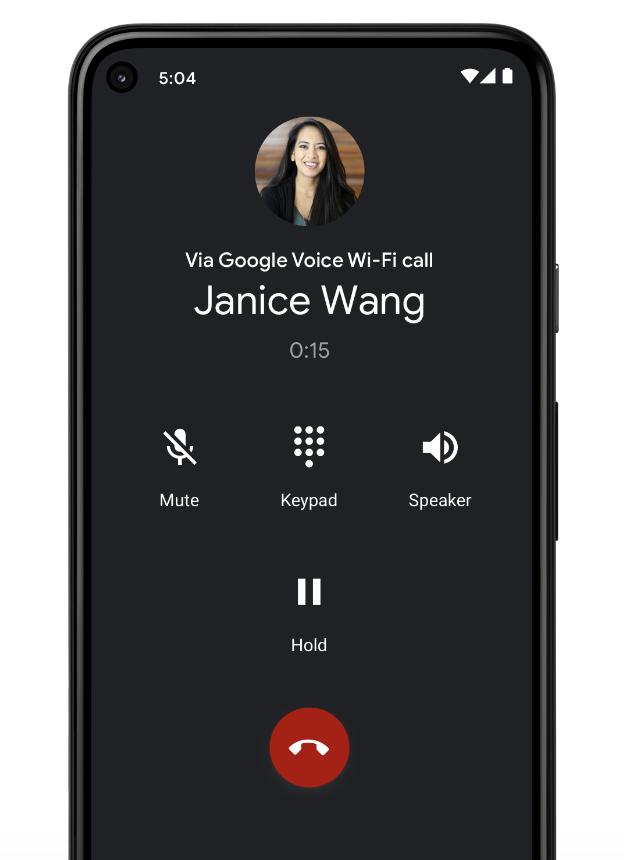 Receive Google Voice calls on your mobile device.