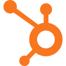 hubspot icon logo in orange.