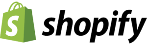 Shopify logo.