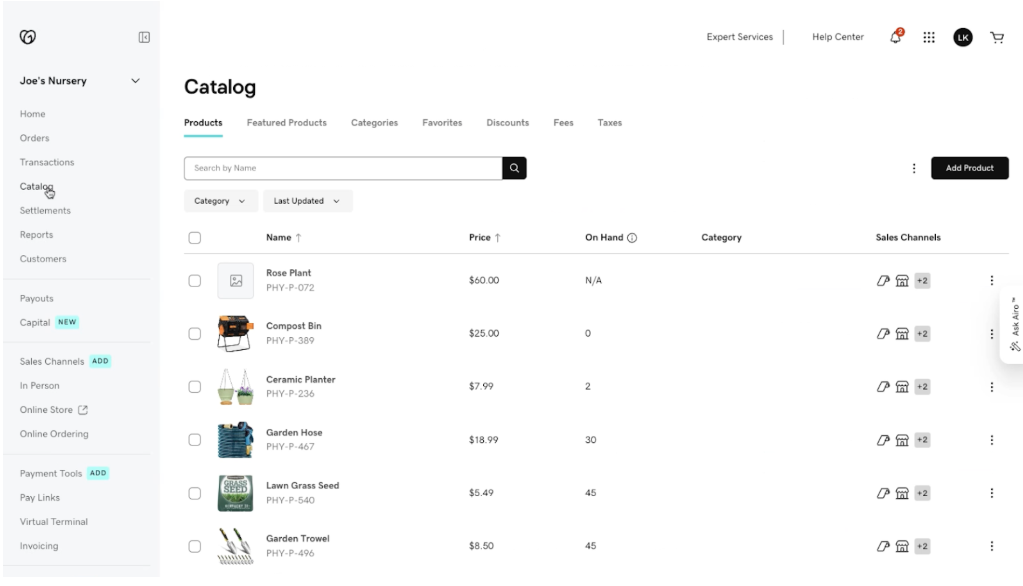 GoDaddy Catalog