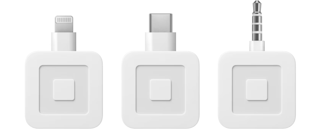 Square magstripe card readers for iPhone and iPad