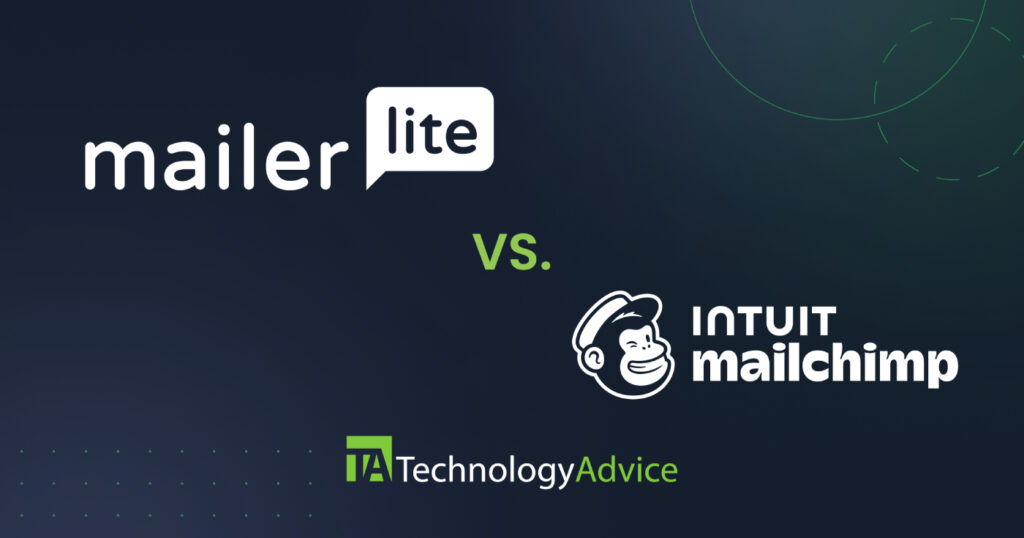 MailerLite vs Mailchimp comparison featured image.