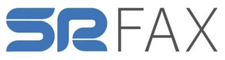 SRFax logo.