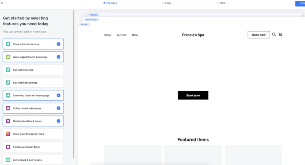 square website builder