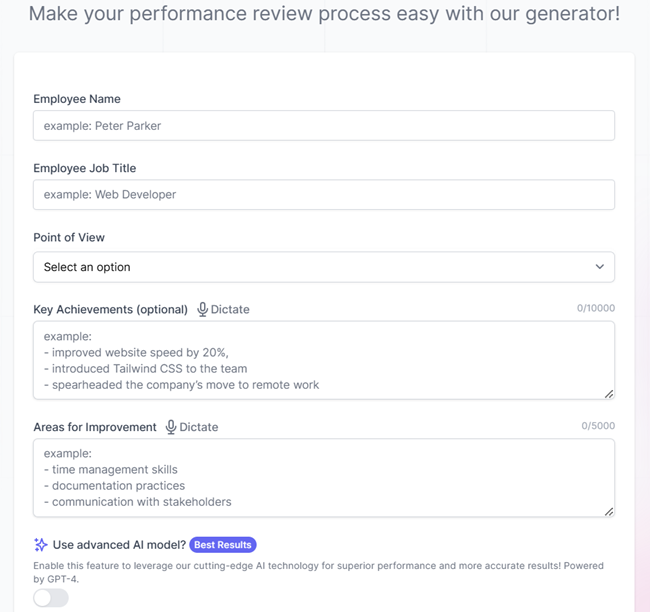 You can allow Easy-Peasy.AI to access your computer’s microphone to activate its dictation feature.