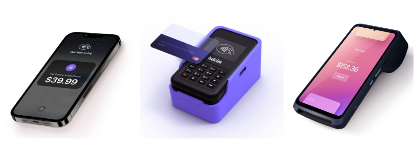 Helcim POS devices.