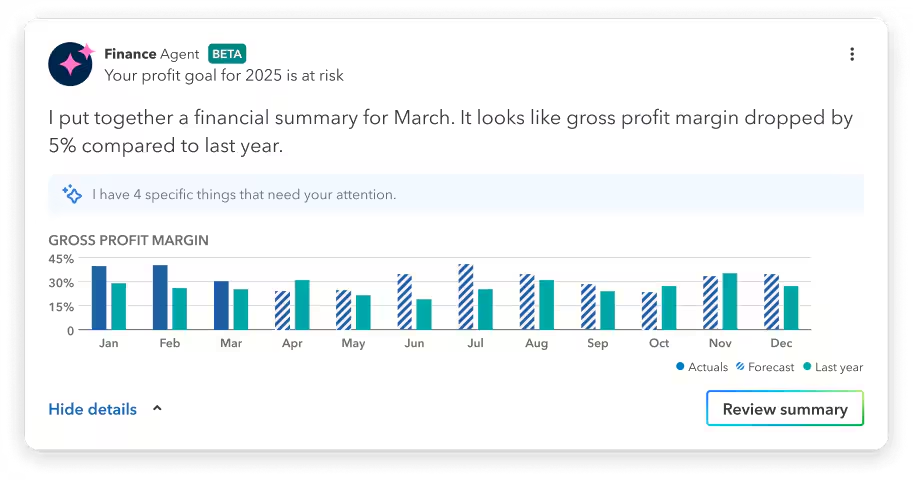 Finance agent in IES