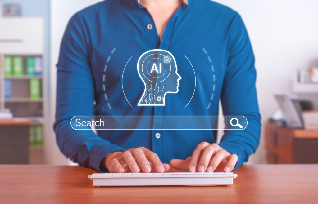 Professional using the best AI SEO search tools in 2026.