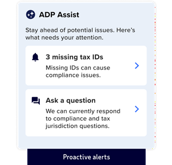 ADP Assist reminders for HR teams.