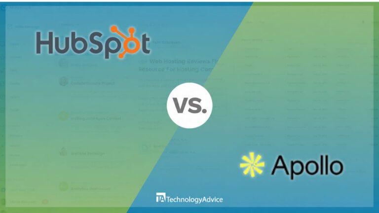 hubspot and apollo.io logos